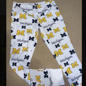 Michigan pajama bottoms